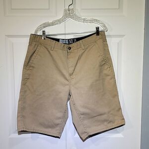 Free World Zumiez Khaki Shorts